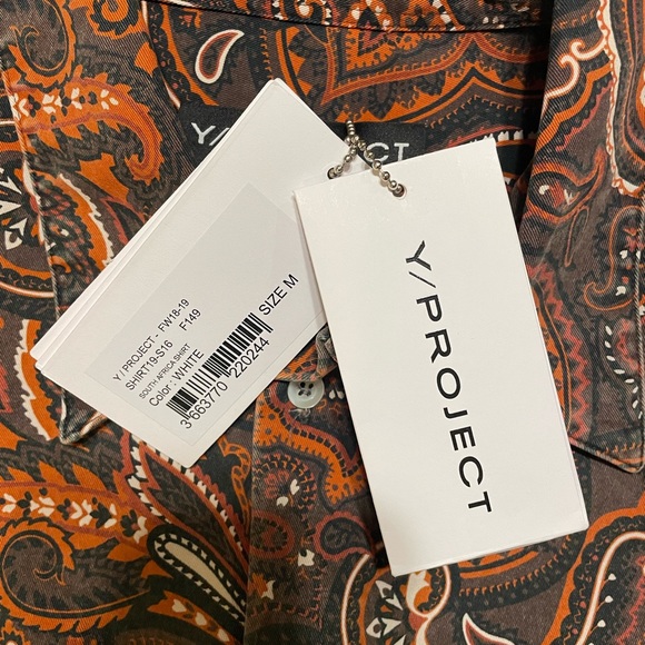 Y/Project Paisley South Africa Shirt - Picture 9 of 10